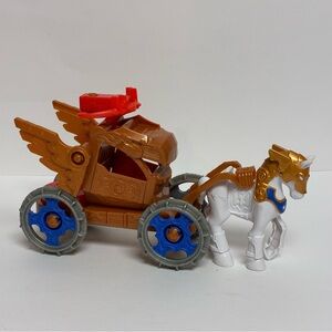 Imaginext DC Super Friends Fisher Price Wonder Woman Horse & Battle Chariot 2016